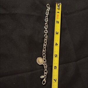 Cookie Lee Silver Bracelet with Gold Charm, room for plenty more 🥰